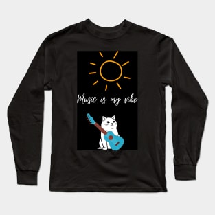 Music Is My Vibe Long Sleeve T-Shirt